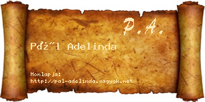 Pál Adelinda névjegykártya