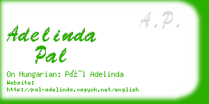 adelinda pal business card